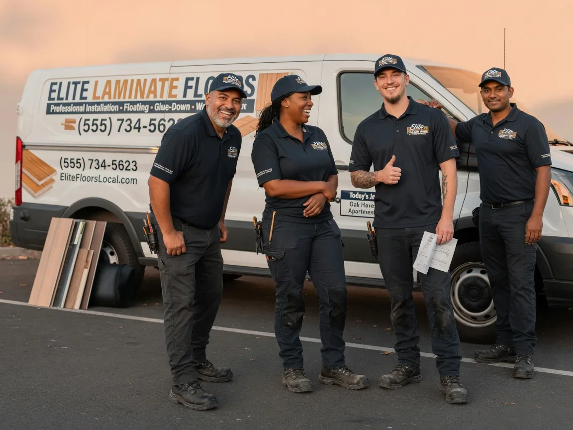 Laminate flooring installation company in Deering, ND